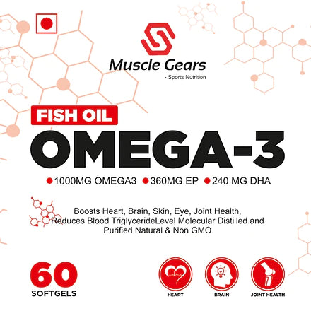 Muscle gear Sports Nutrition  OMEGA - 3