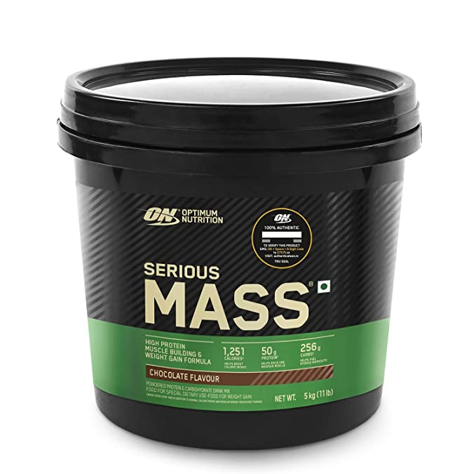 Optimum Nutrition (ON) Serious Mass Gainer- 12 Lbs